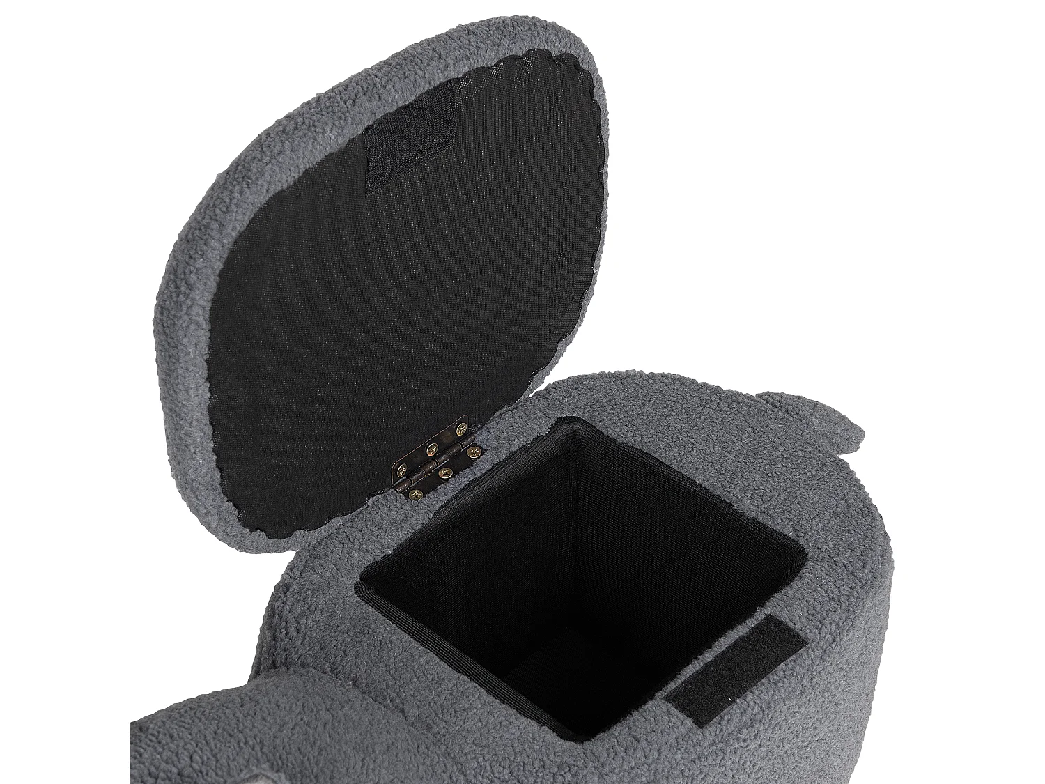 Tabouret de rangement animal ALPACA Gris