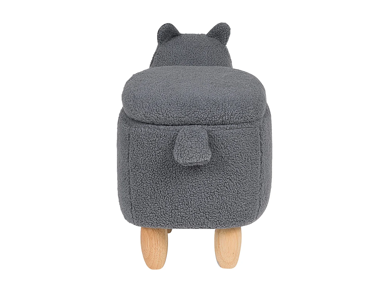 Tabouret de rangement animal ALPACA Gris