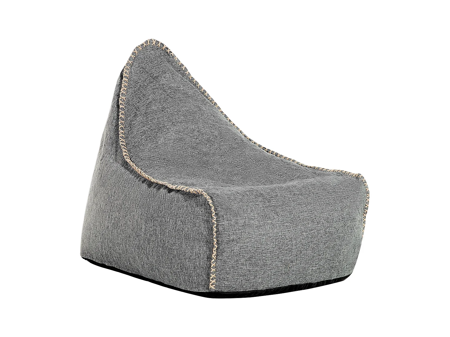 Poltrona sacco 200 L DROP 63 cm 75 cm Grigio chiaro