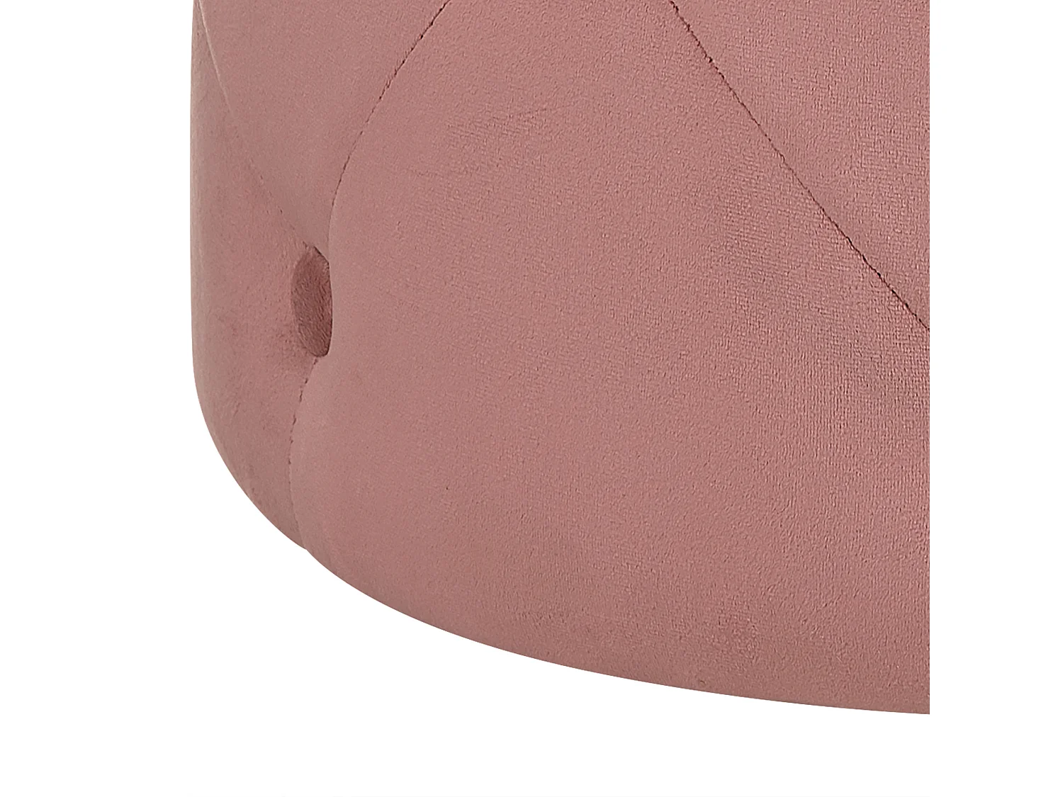 Poef COROLLA Fluweel Roze 40 cm 40 cm 40 cm