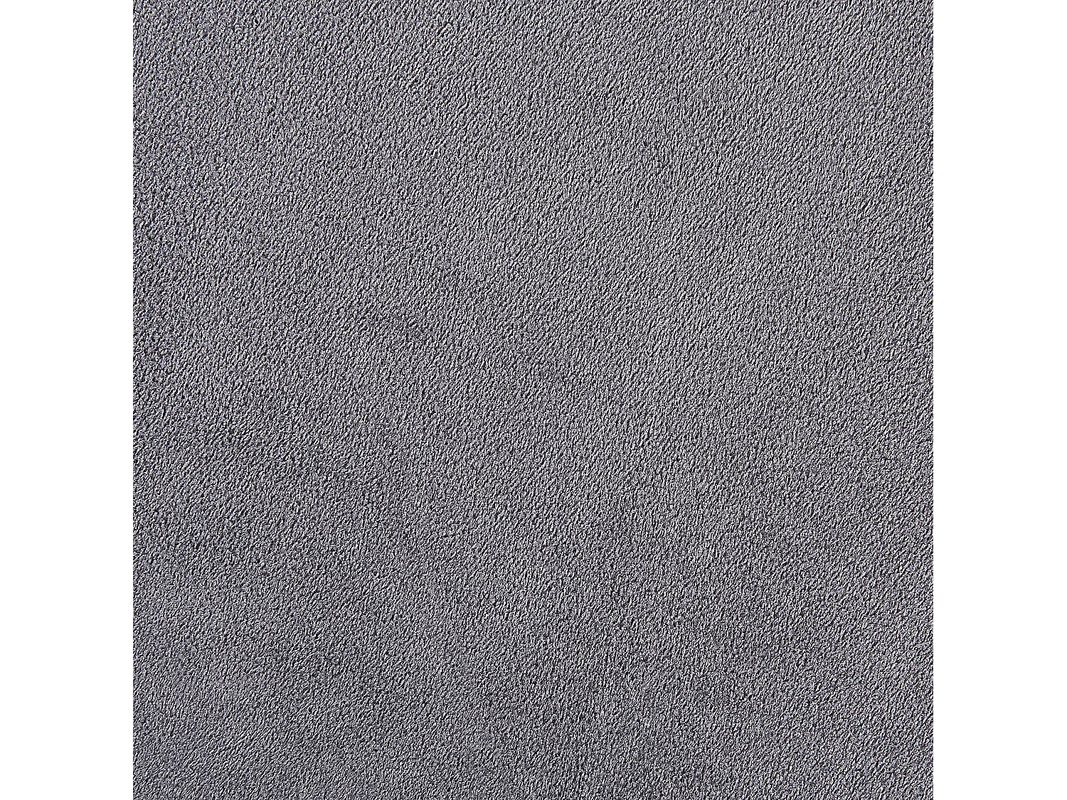 Pouf BRIGITTE Velours Gris 36 cm 36 cm 44 cm