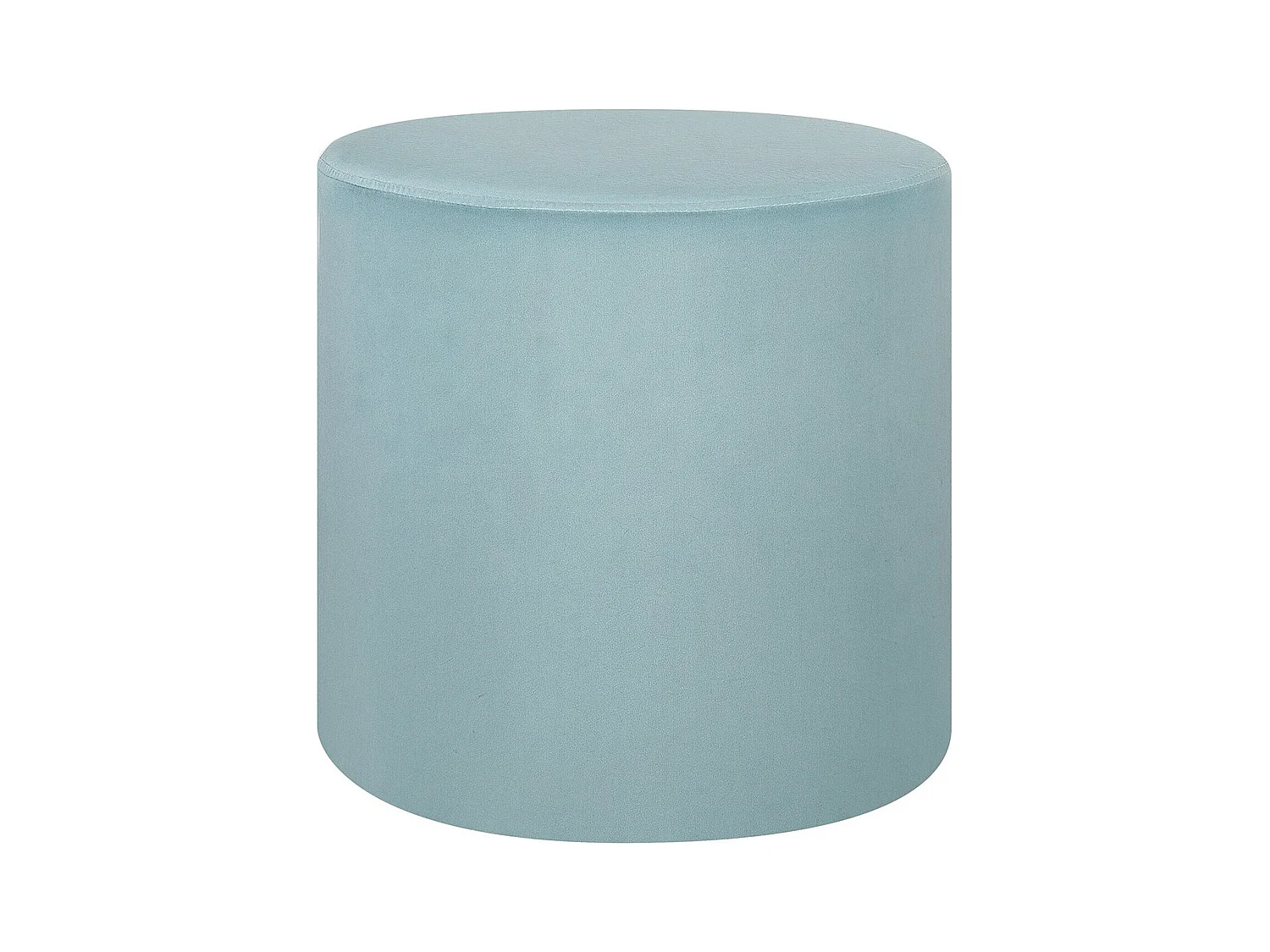 Pouf LOVETT Velours Vert menthe