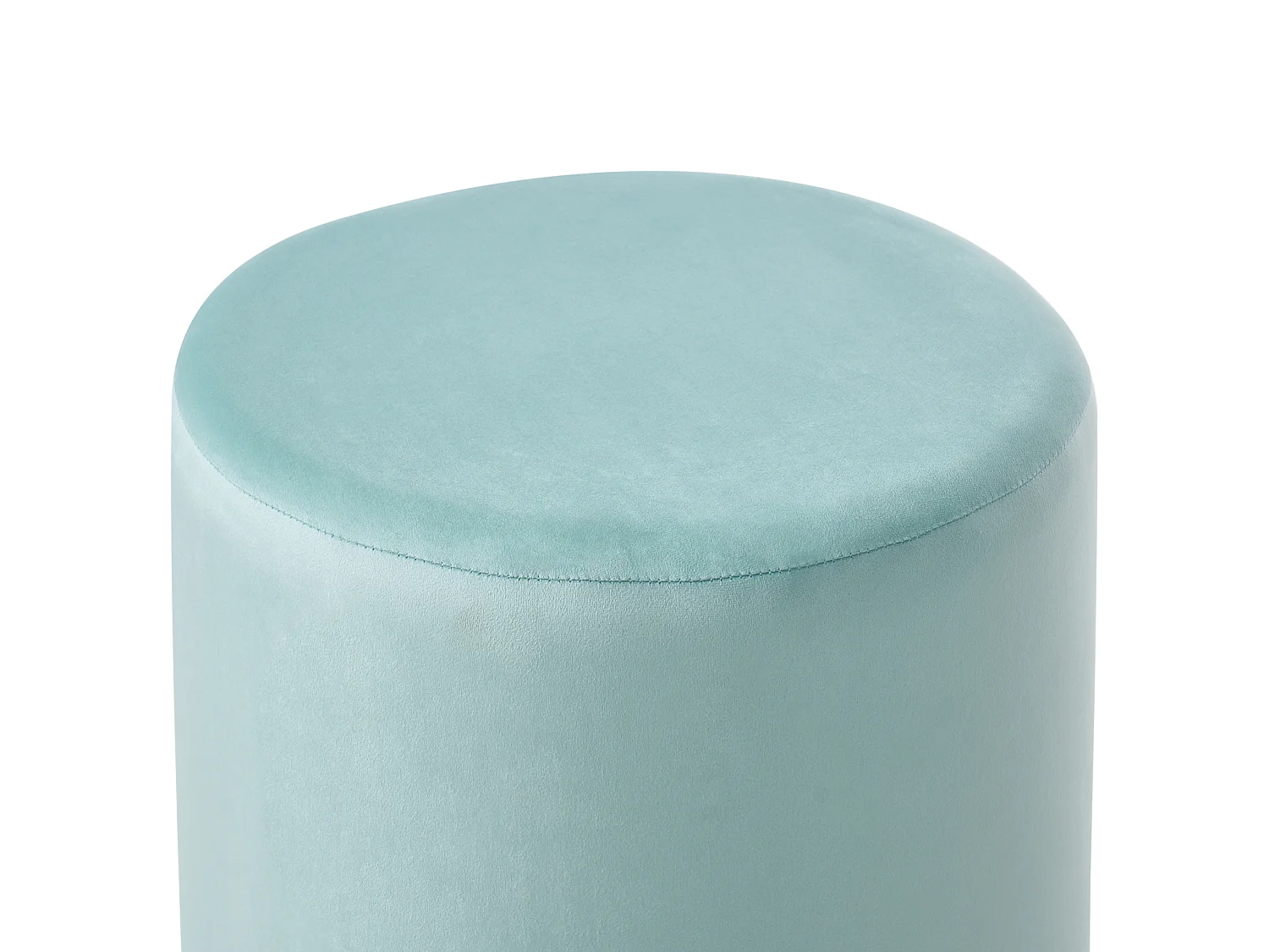 Pouffe LOVETT Velvet Mint Green