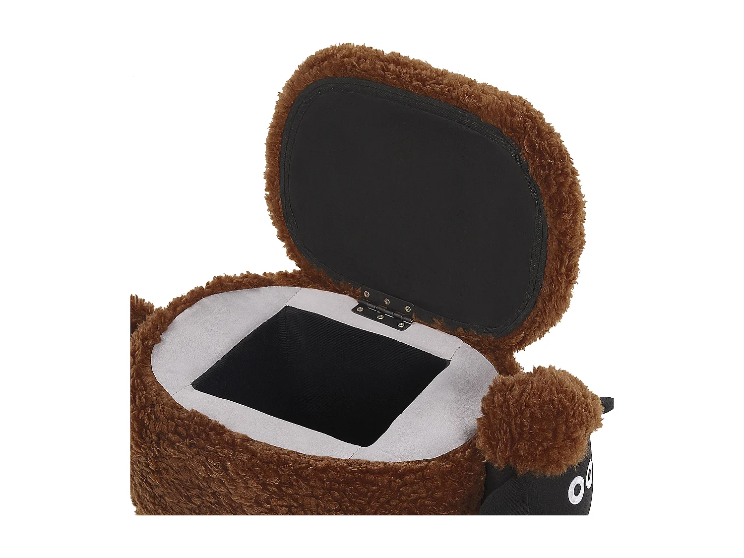 Tabouret de rangement animal SHEEP Tissu Marron
