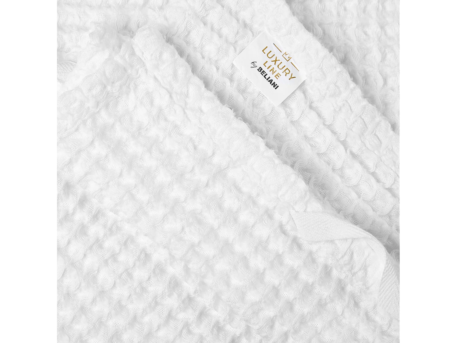 Conjunto de 9 toallas AREORA Algodón Blanco