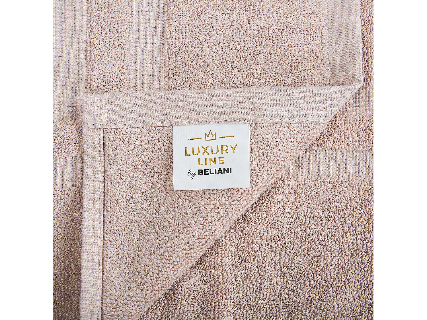 Lot de 9 serviettes ATAI Coton Rose