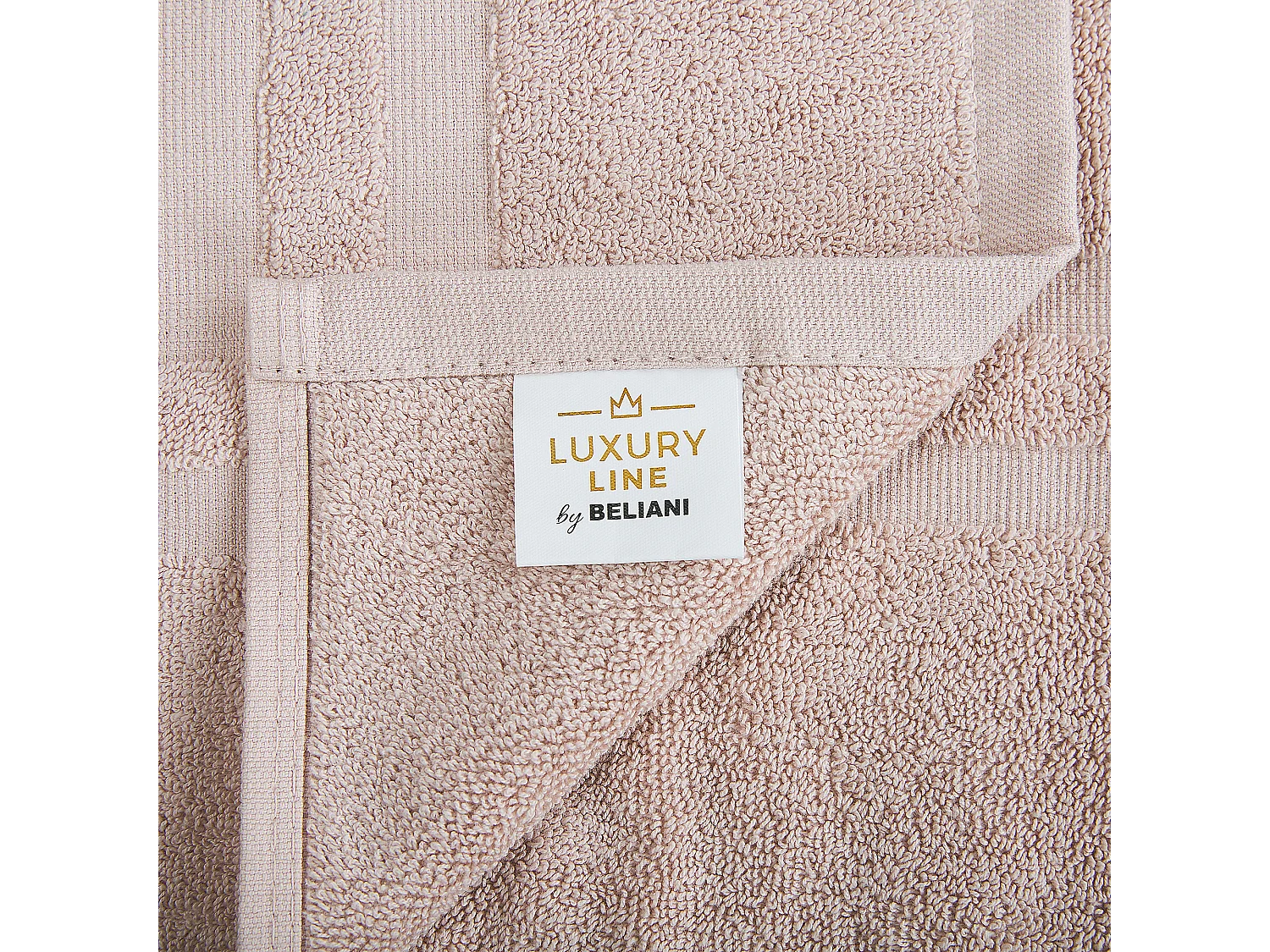 Lot de 9 serviettes ATAI Coton Rose