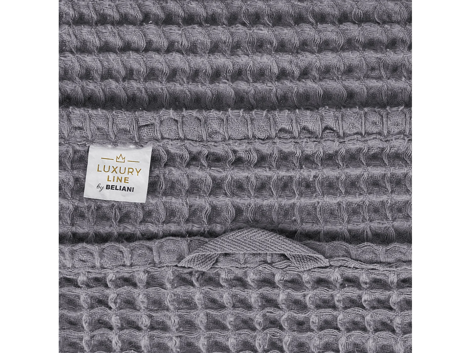 Lot de 11 serviettes AREORA Coton Gris clair