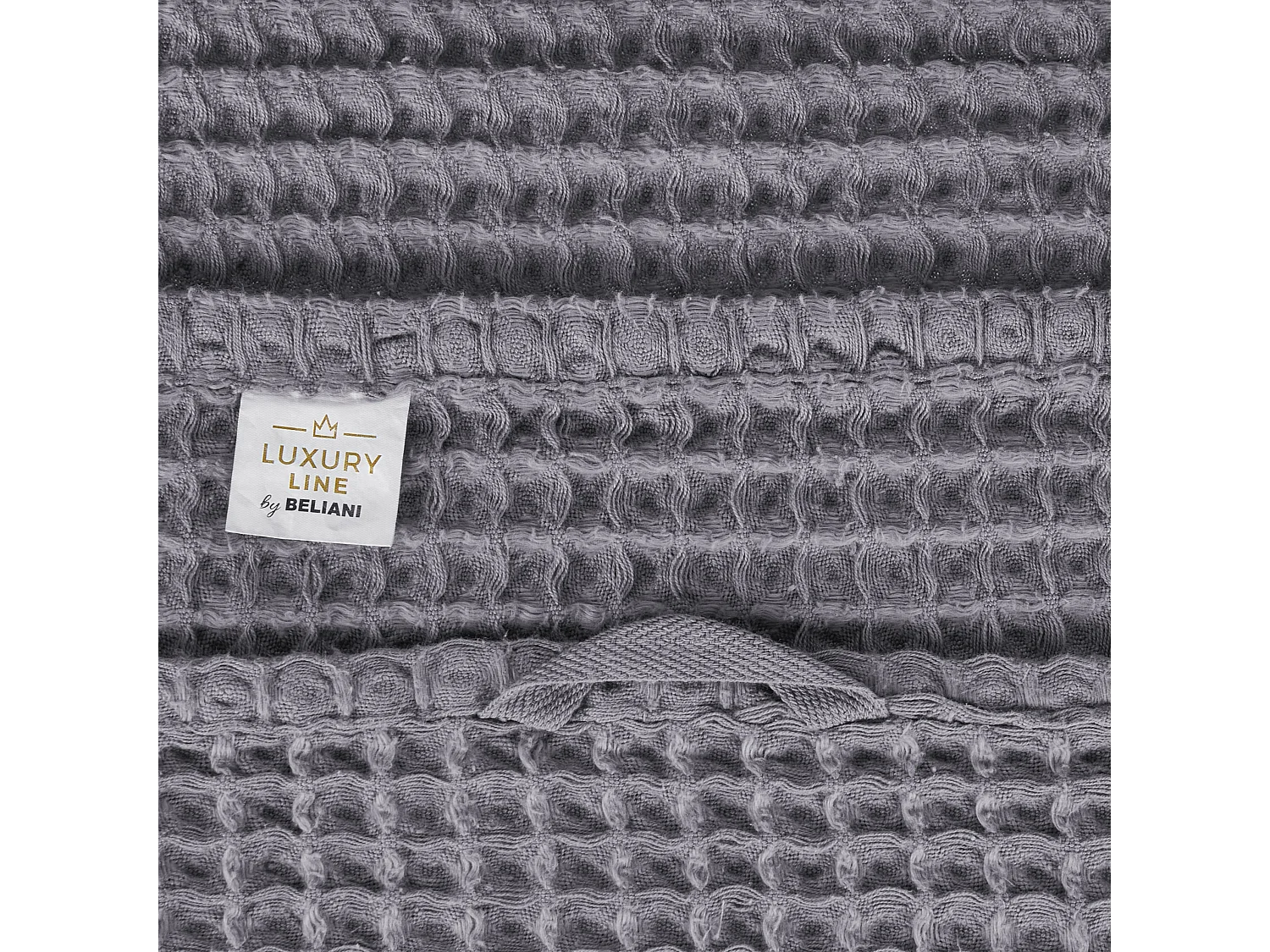 Lot de 11 serviettes AREORA Coton Gris clair