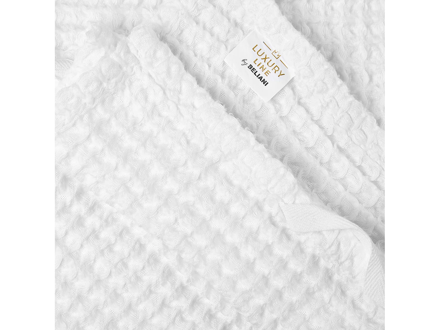 Set di 11 asciugamani AREORA Cotone Bianco