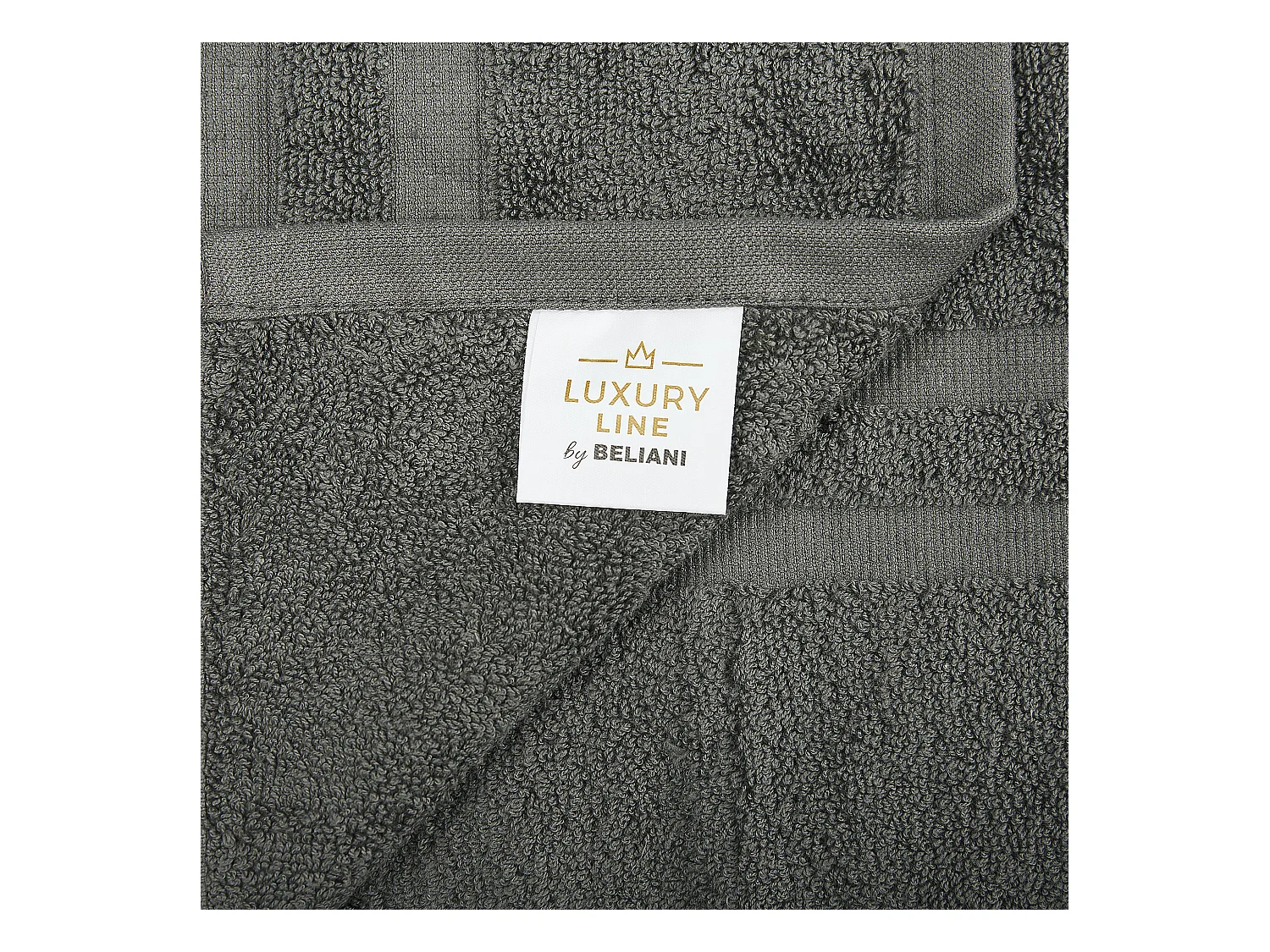 Conjunto de 9 toallas ATAI Algodón Gris