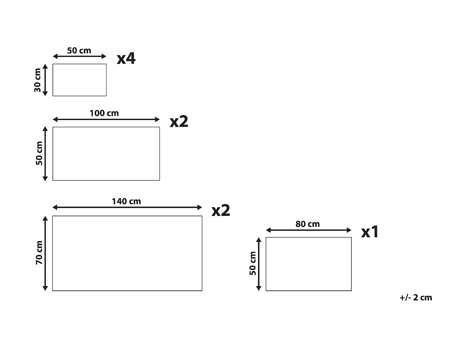 Handtuch Set mit Badematte Baumwolle grau 9-teilig Areora