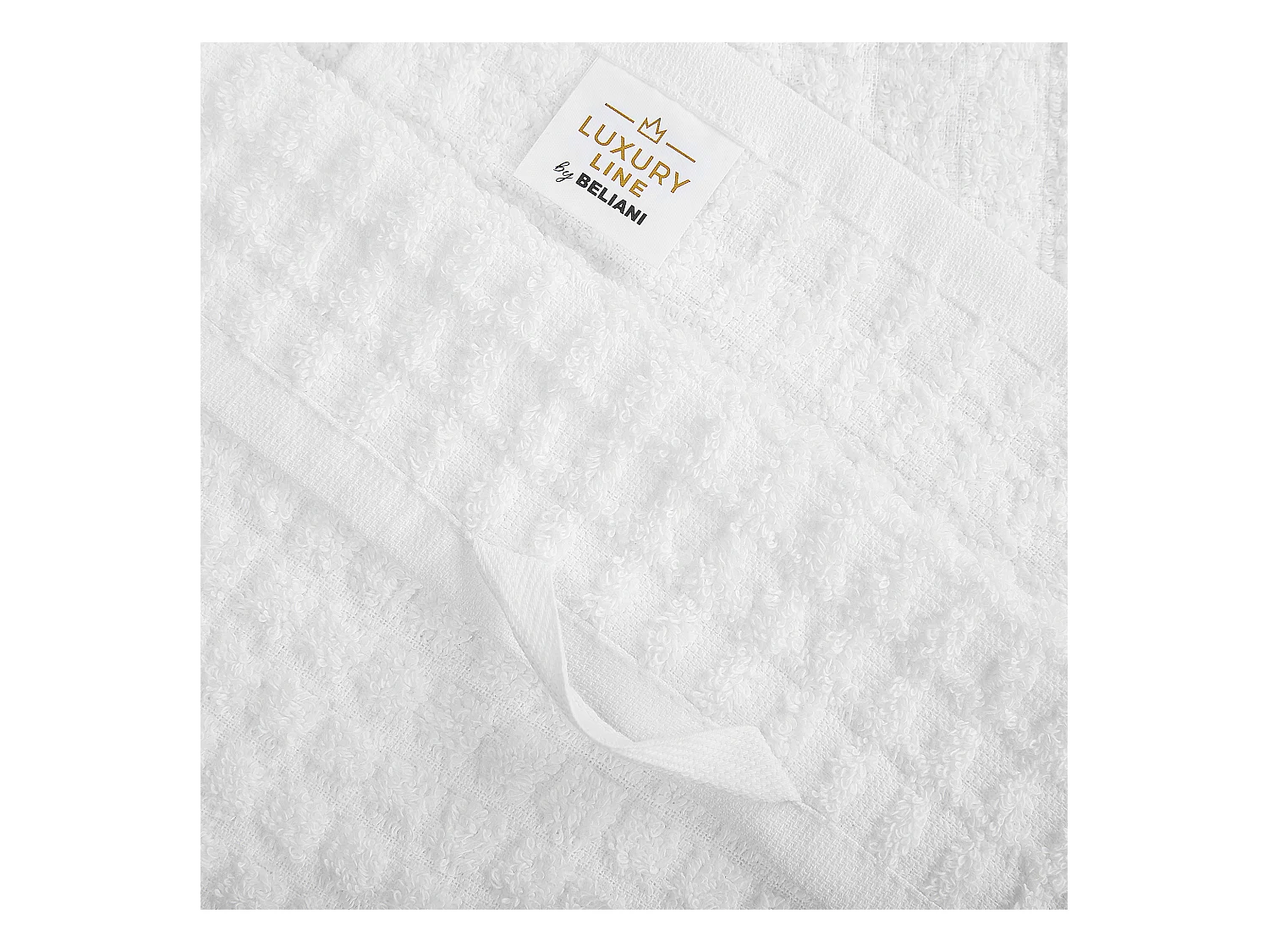 Komplet 4 ręczników ATAI Bawełna Biały