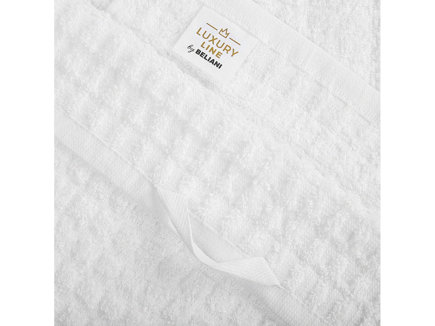 Lot de 4 serviettes ATAI Coton Blanc