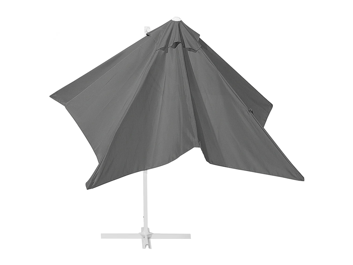 Ampelschirm 250 cm MONZA Dunkelgrau