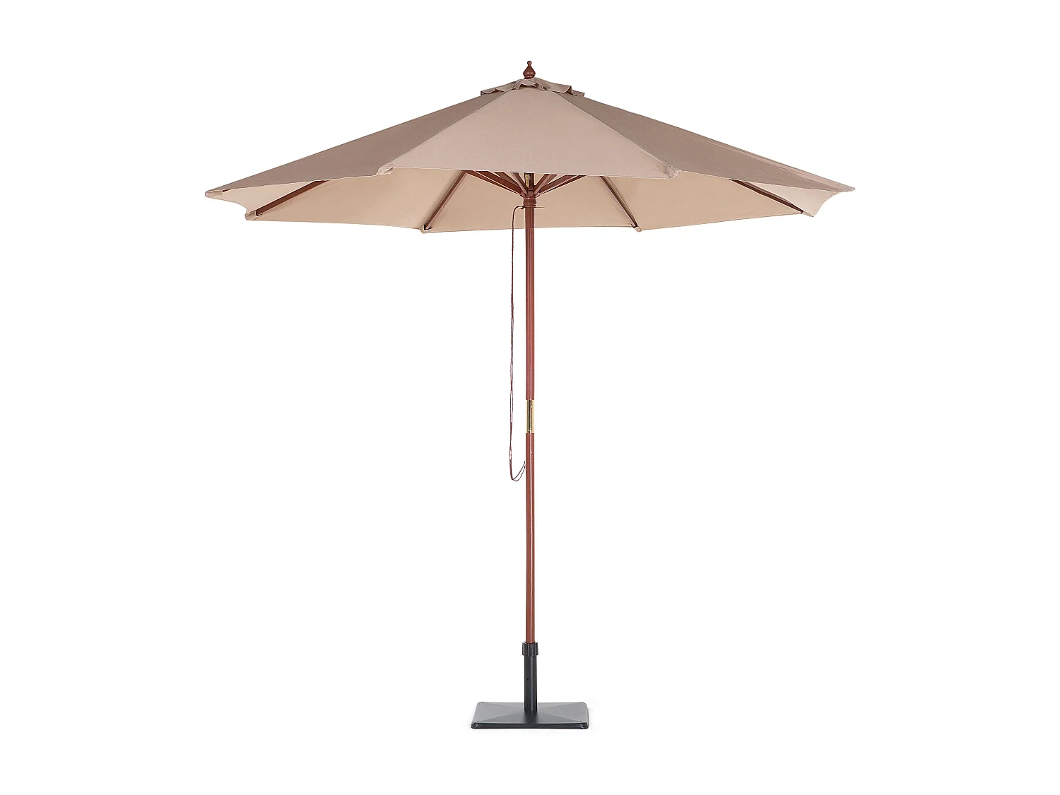Marktschirm 270 cm TOSCANA Sandbeige