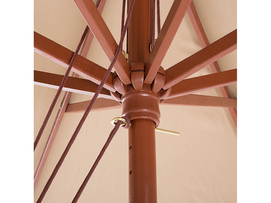 Marktschirm 270 cm TOSCANA Sandbeige