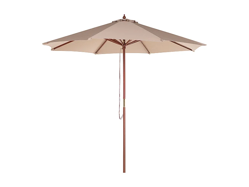 Parasol 270 cm TOSCANA Beige sable