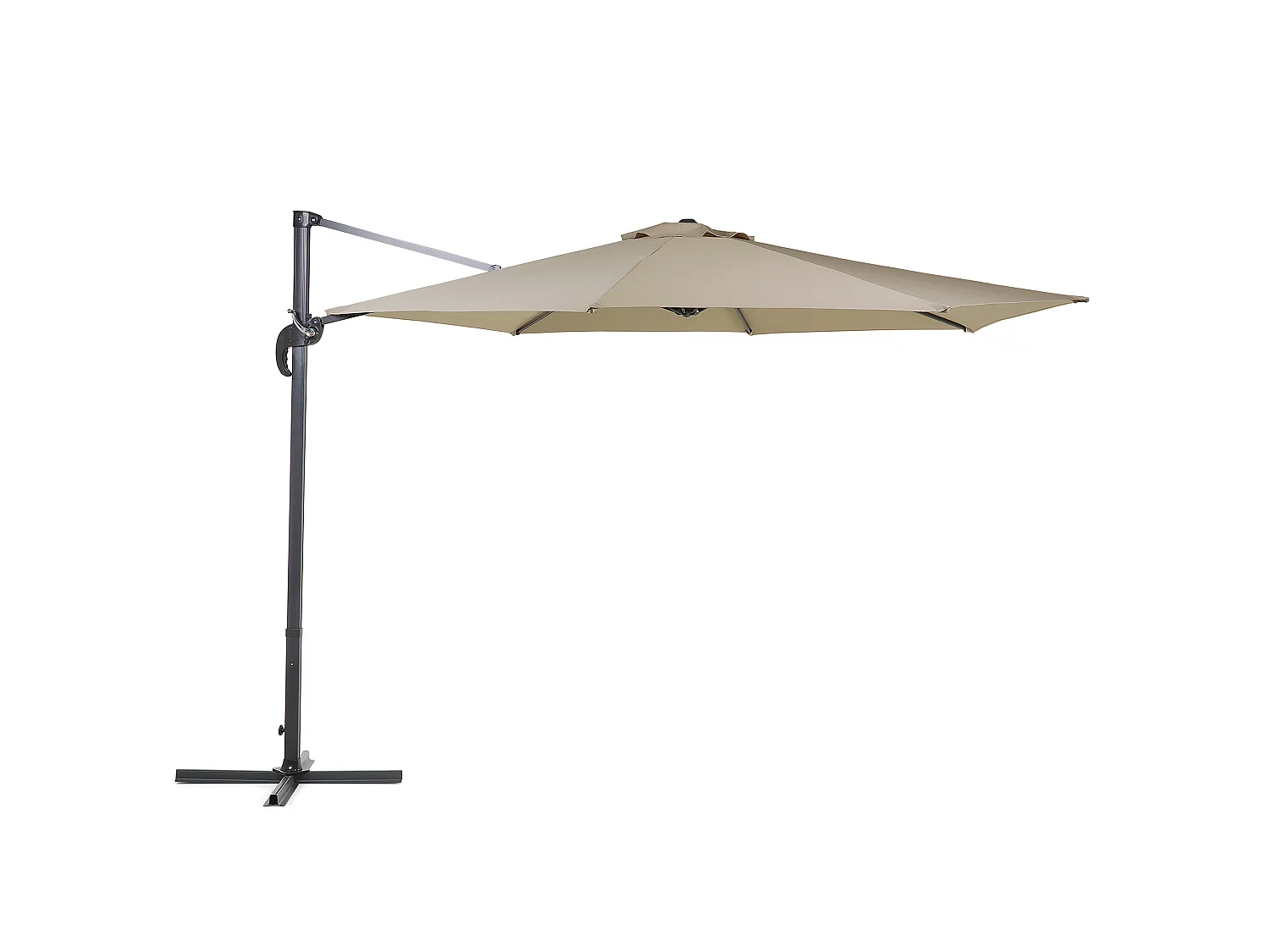 Cantilever parasol 300 cm SAVONA Zandbeige