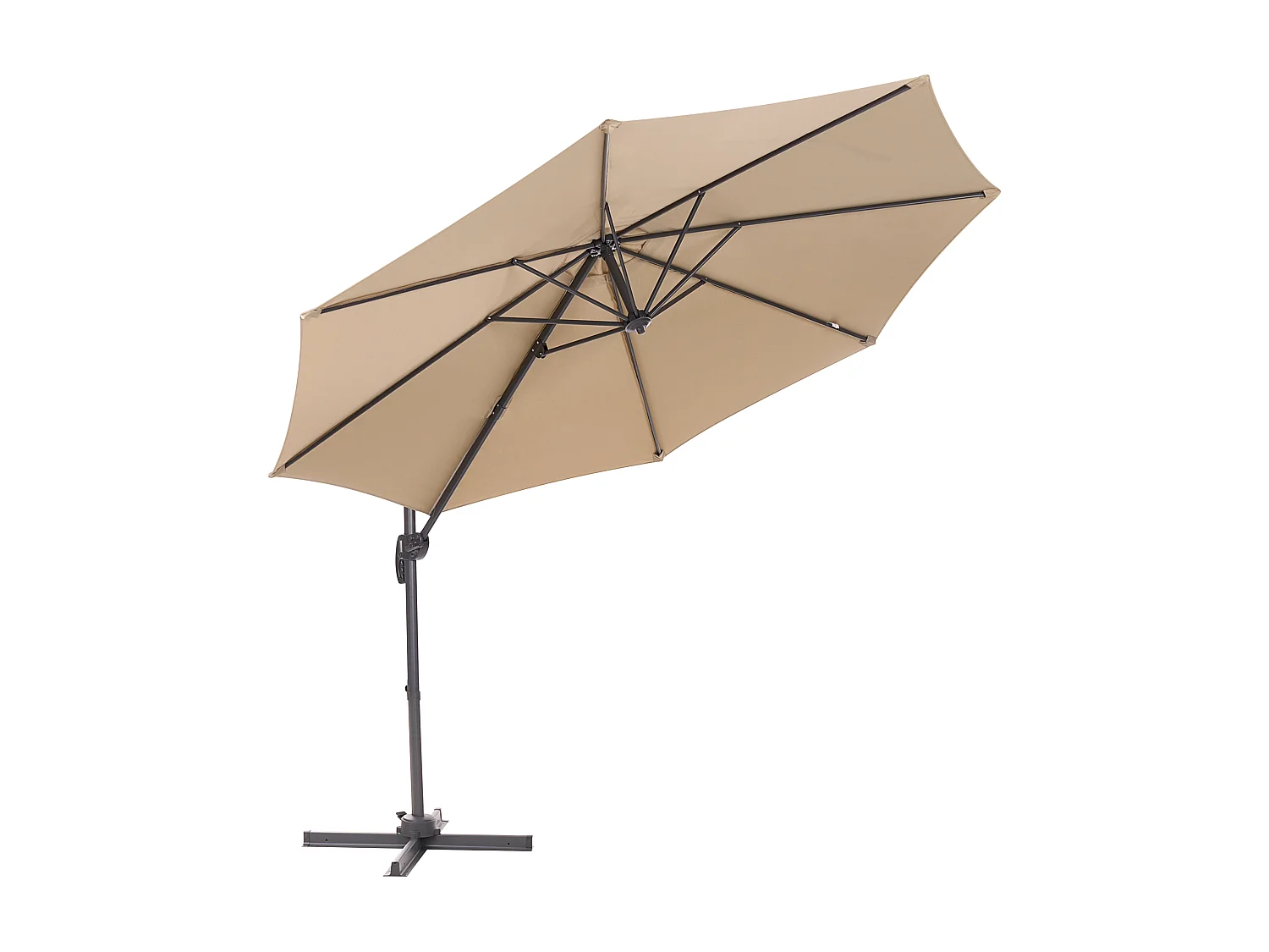 Ampelschirm 300 cm SAVONA Sandbeige
