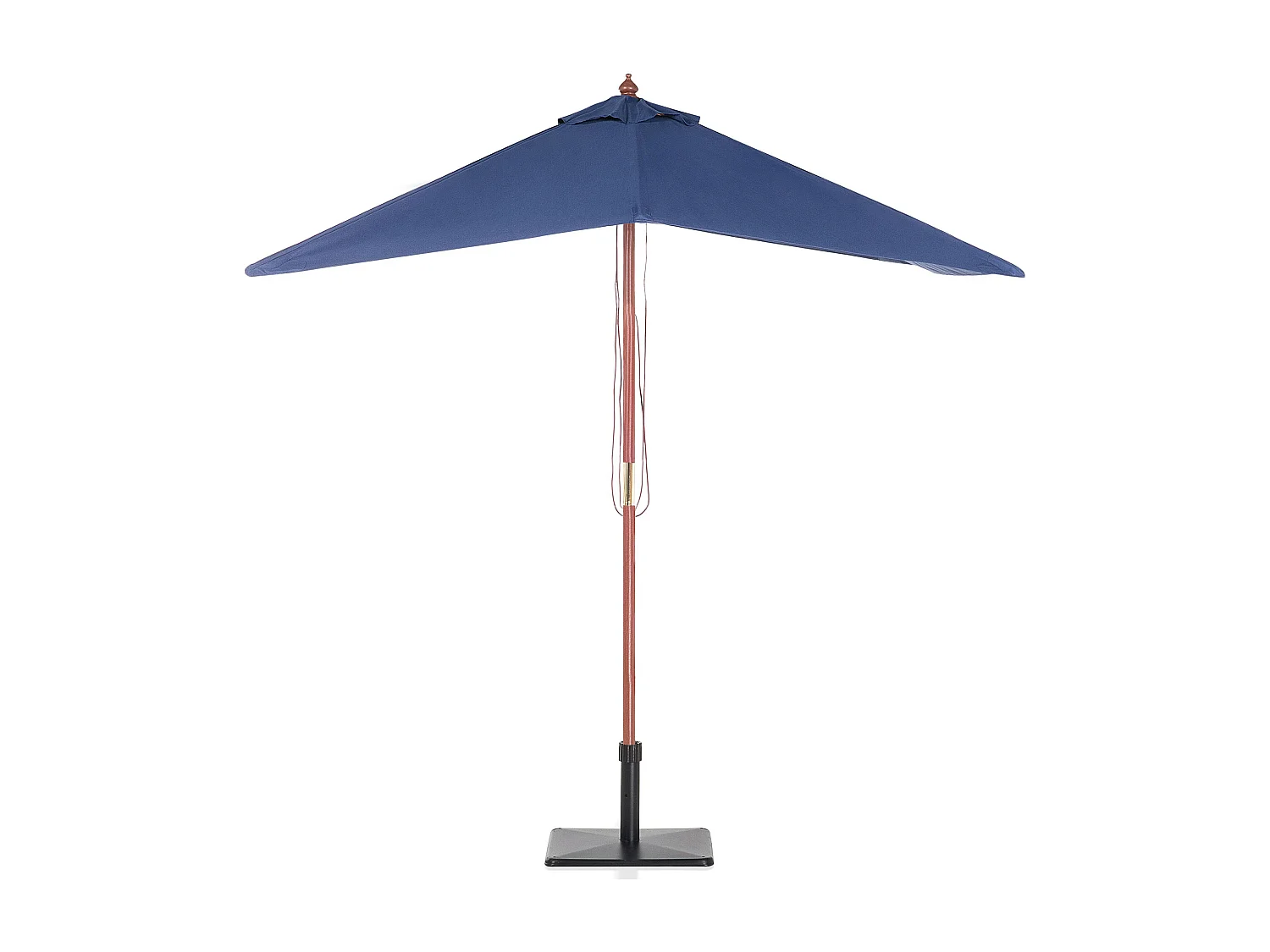 Parasol de jardin 195 cm FLAMENCO Bleu marine