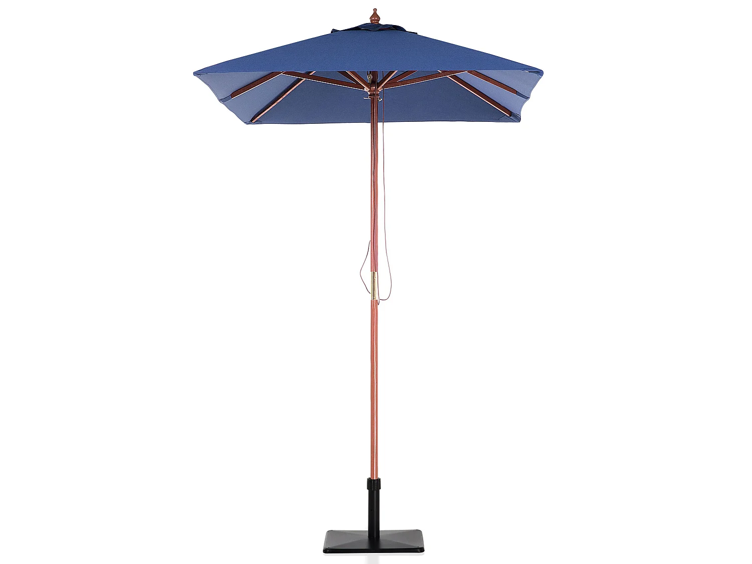 Parasol 195 cm FLAMENCO Bleu marine