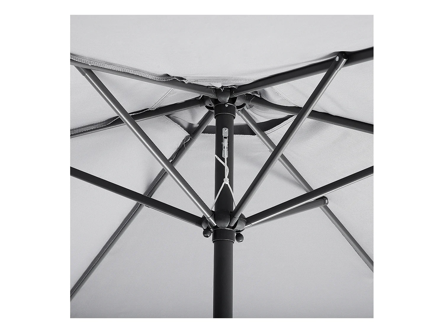 Sombrilla de jardín 270 cm VARESE Gris claro