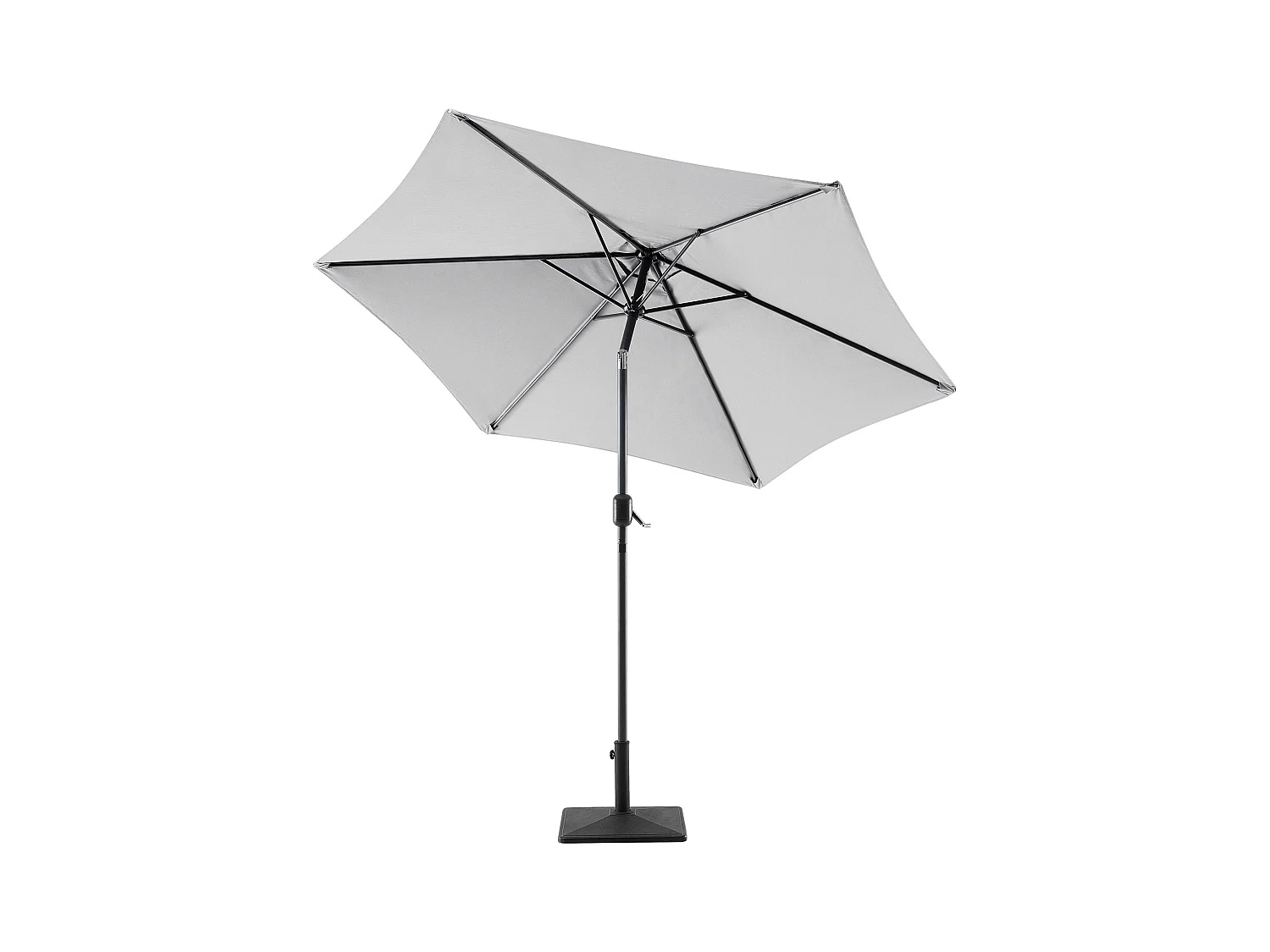 Sombrilla de jardín 270 cm VARESE Gris claro