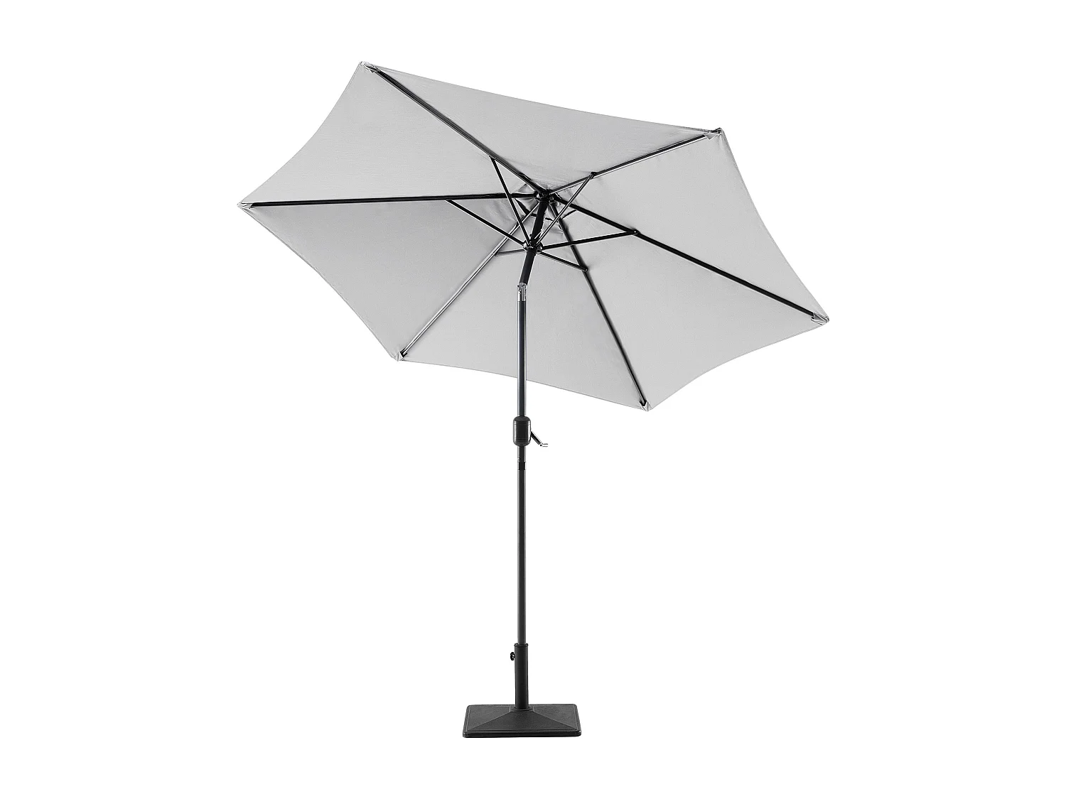 Parasol 270 cm VARESE Lichtgrijs