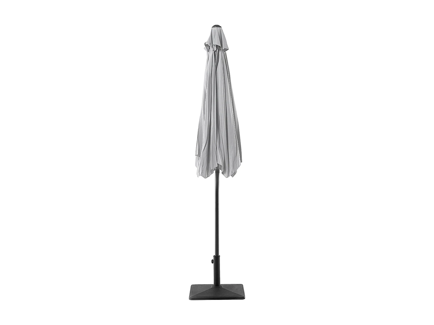 Parasol de jardin 270 cm VARESE Gris clair
