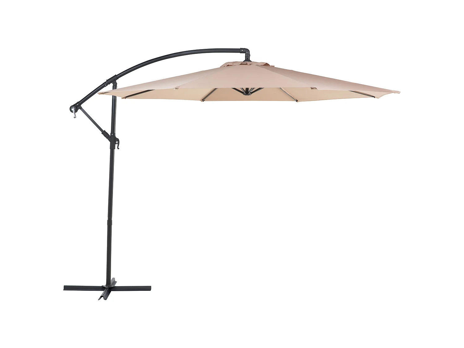 Cantilever Parasol 300 cm RAVENNA Sand Beige