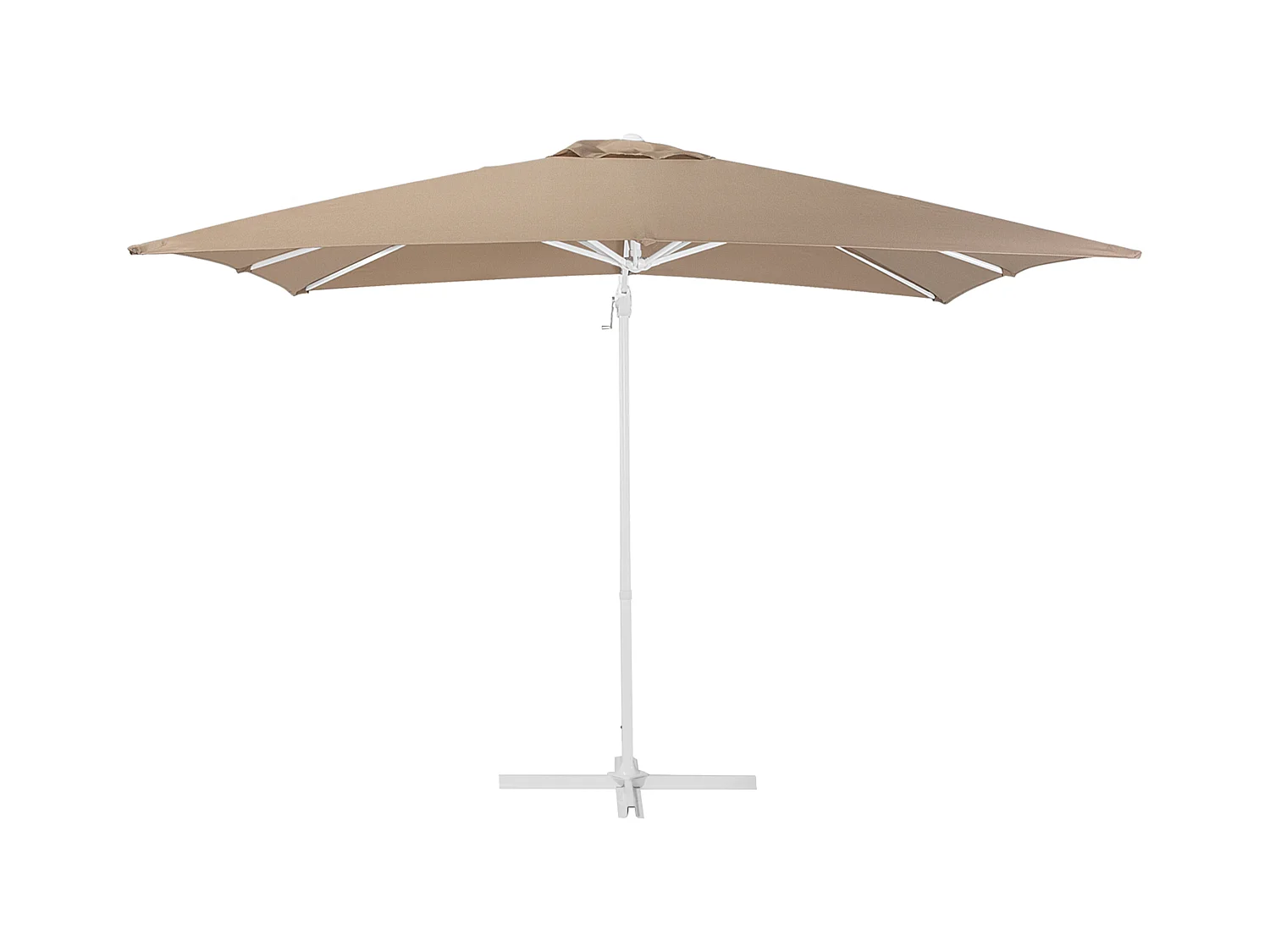 Parasol déporté 250 cm MONZA Beige sable