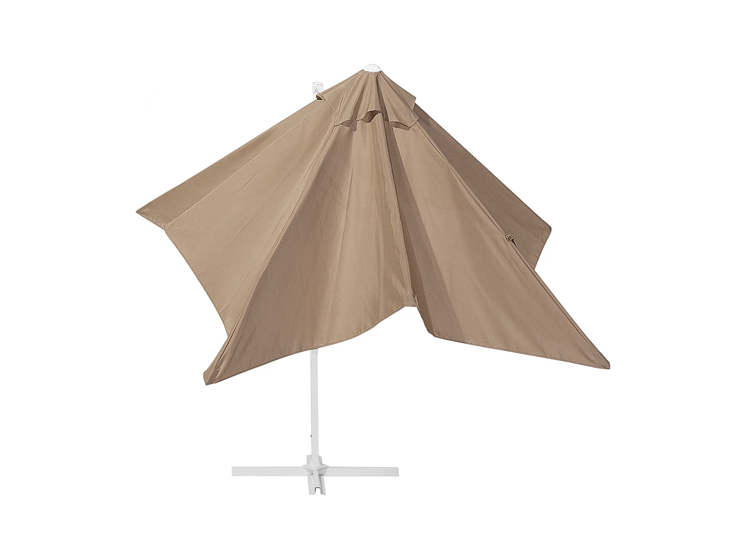 Parasol déporté 250 cm MONZA Beige sable