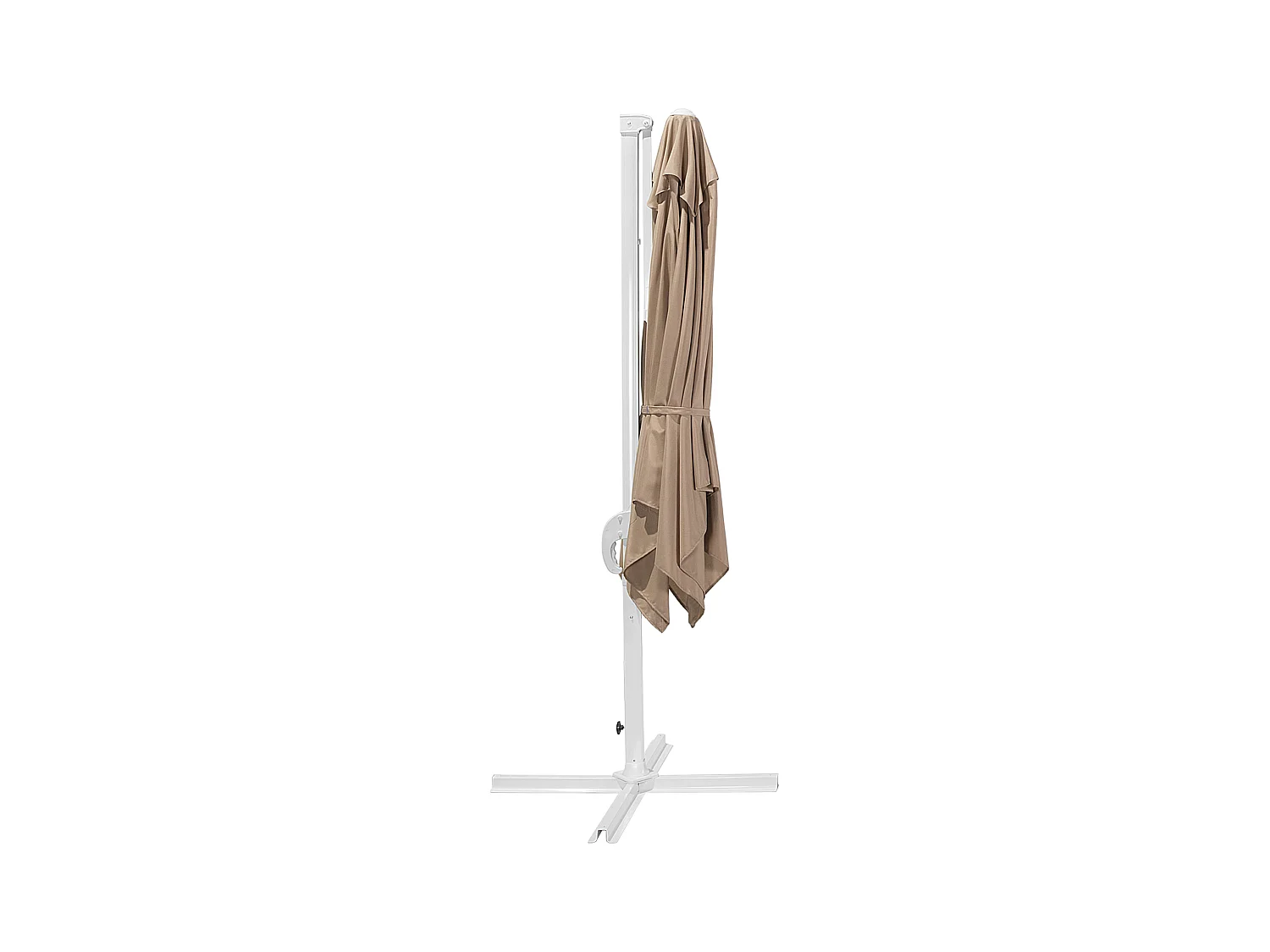 Parasol déporté 250 cm MONZA Beige sable