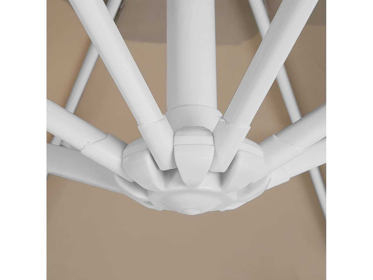 Guarda-sol sem abas 250 cm MONZA Cor de areia