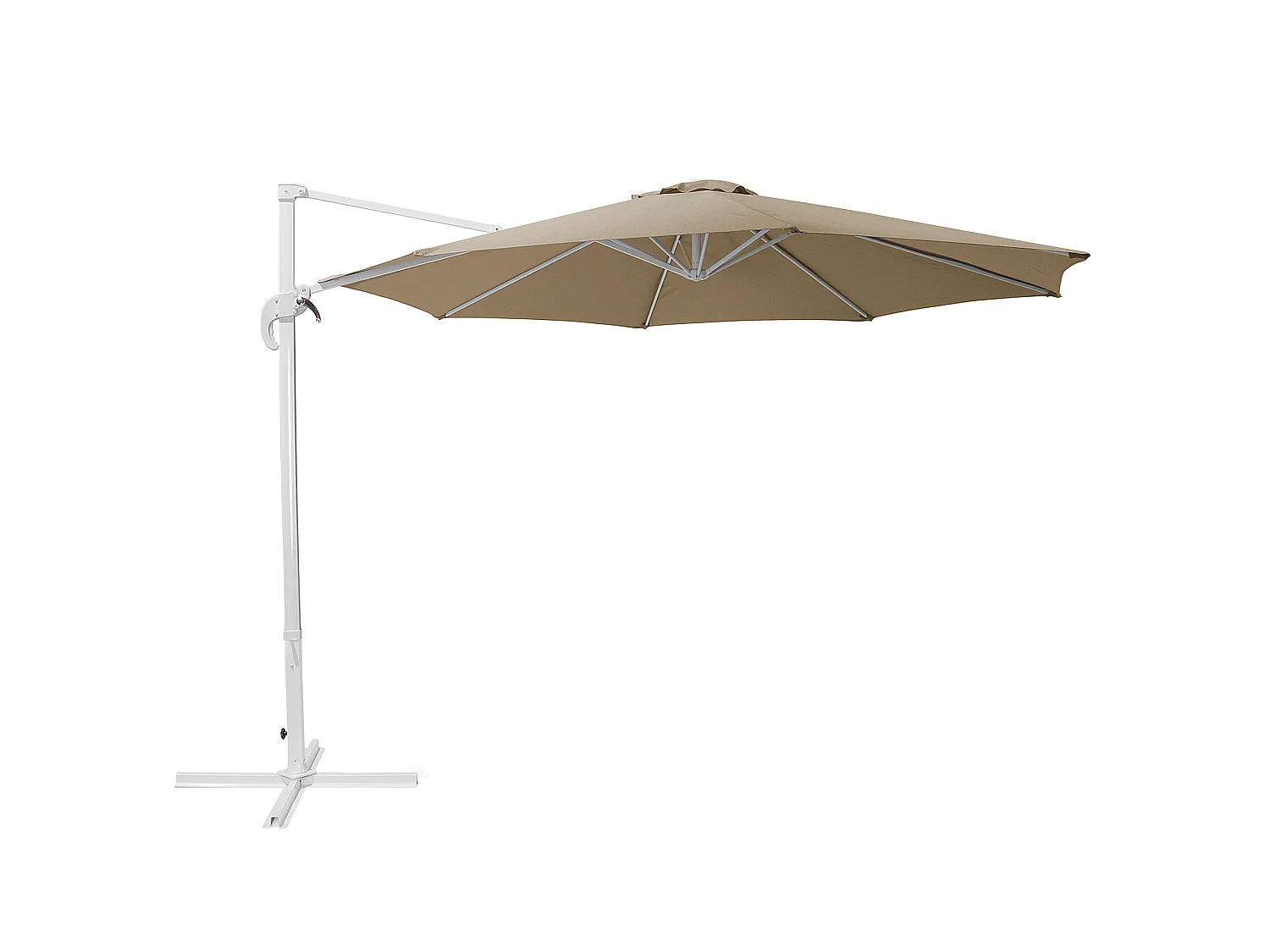 Cantilever parasol 300 cm SAVONA Beige Zandbeige