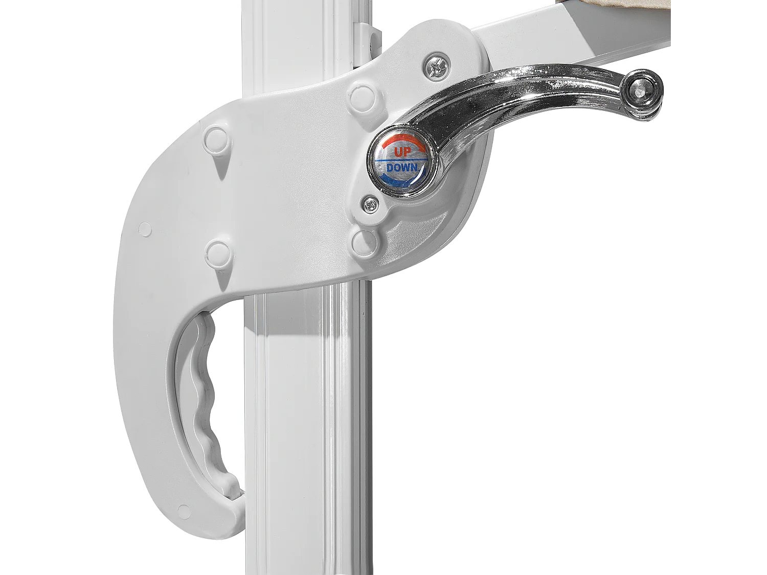 Ombrellone a sbalzo 300 cm SAVONA Beige sabbia Beige