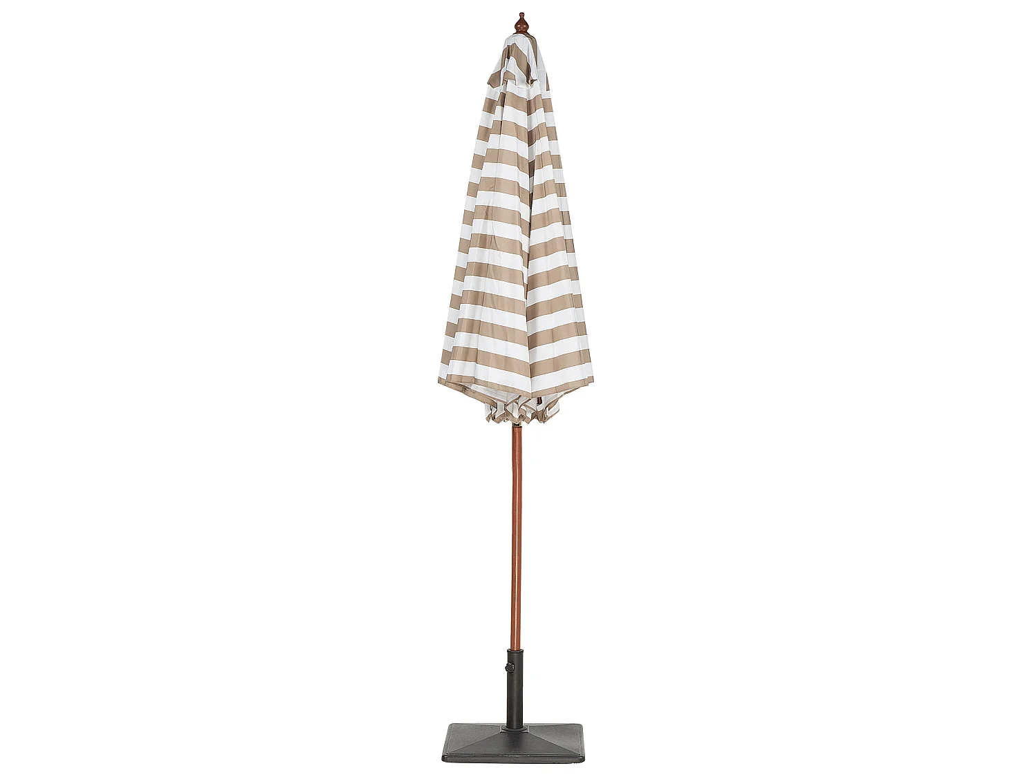 Market Parasol 260 cm FERENTILLO Beige/ White