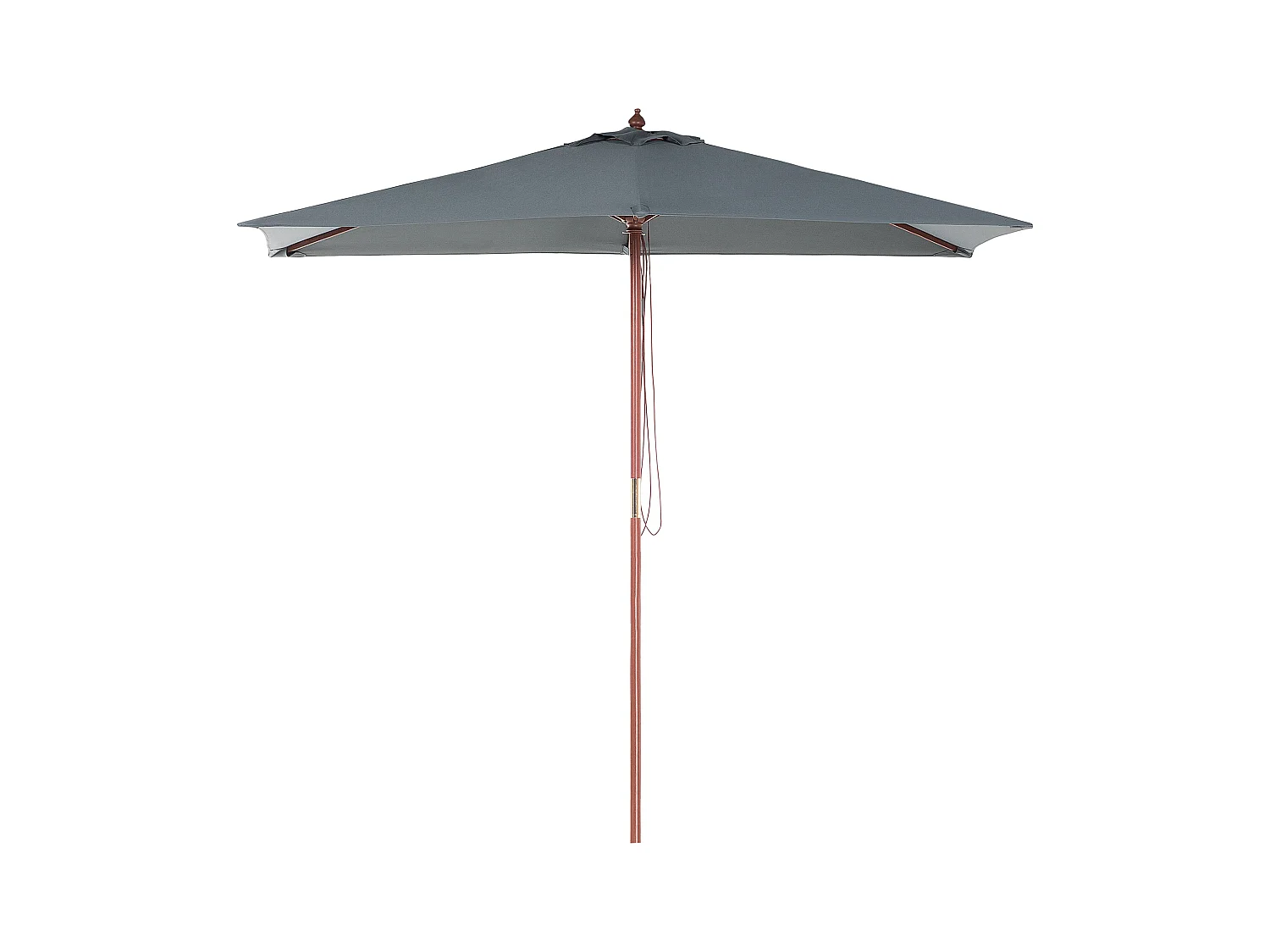 Parasol 195 cm FLAMENCO Gris foncé