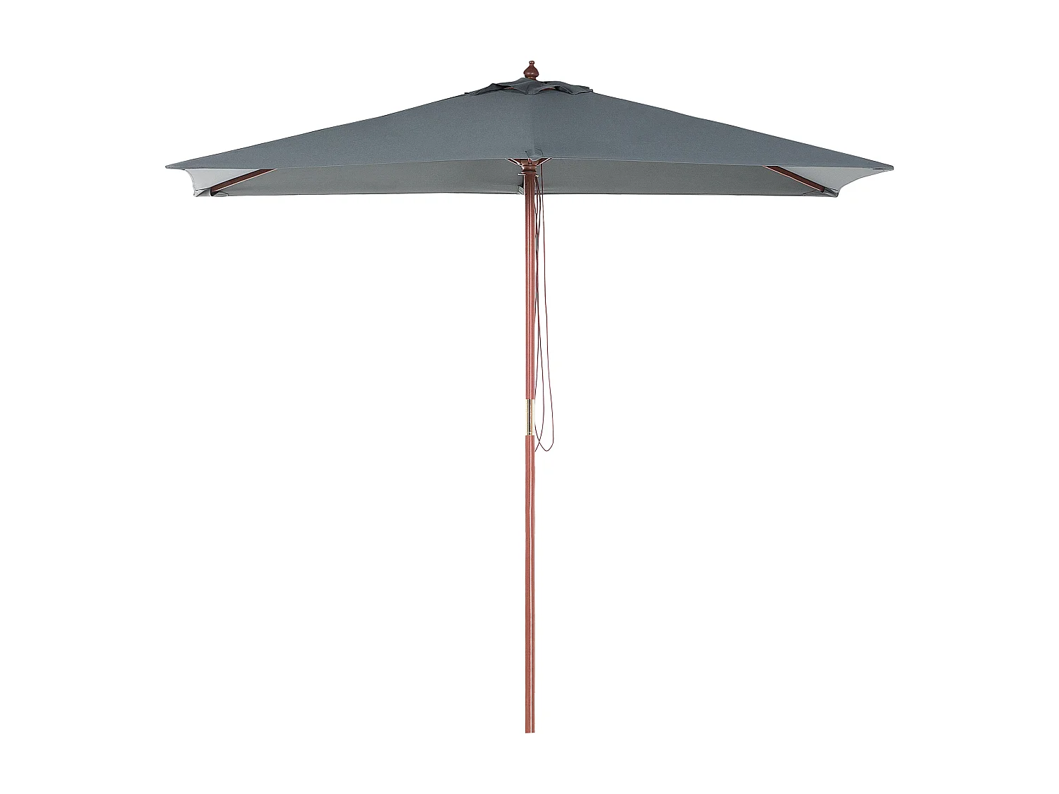 Parasol ogrodowy 195 cm FLAMENCO Ciemnoszary