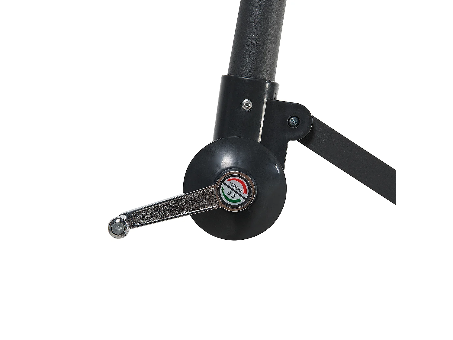 Ampelschirm 268 cm CALABRIA II Hellgrau