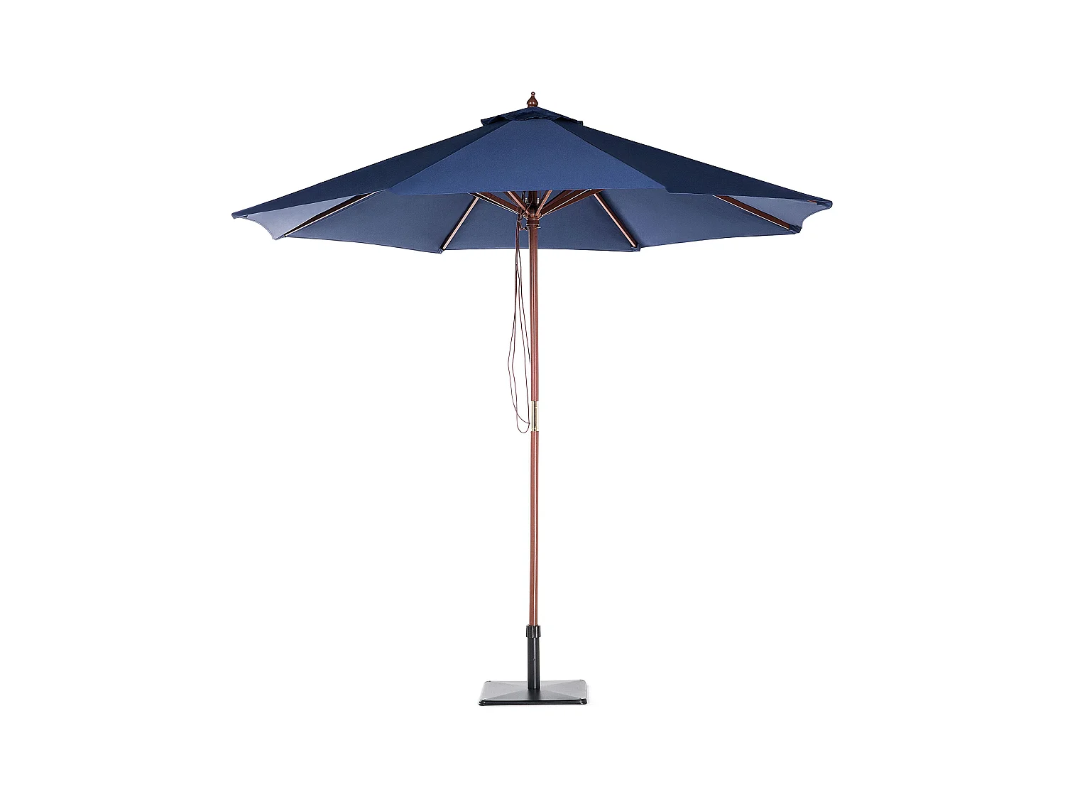 Parasol 270 cm TOSCANA Bleu marine