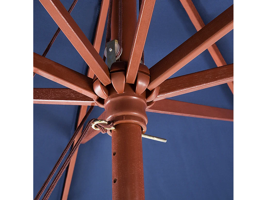Ombrellone da esterno 270 cm TOSCANA Blu marino