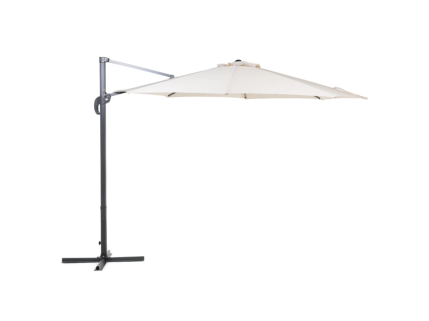Cantilever parasol 300 cm SAVONA Lichtbeige
