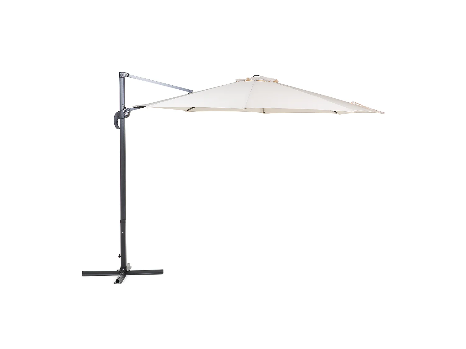 Parasol déporté 300 cm SAVONA Beige clair