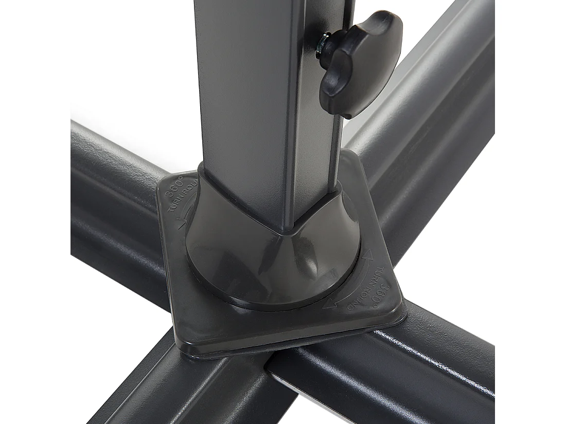 Cantilever parasol 300 cm SAVONA Lichtbeige