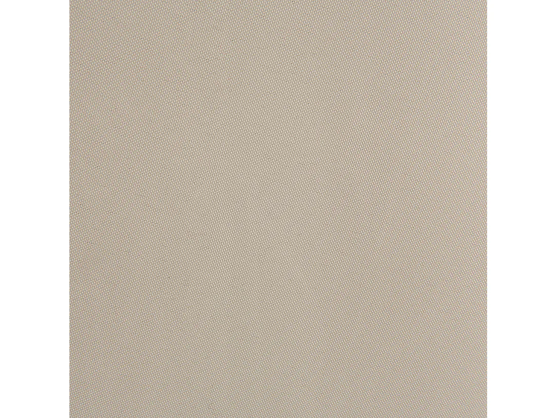 Trendy Sonnenschirm diam. 300cm helles Beige Kreuzfuß in Schwarz Polyester Savona