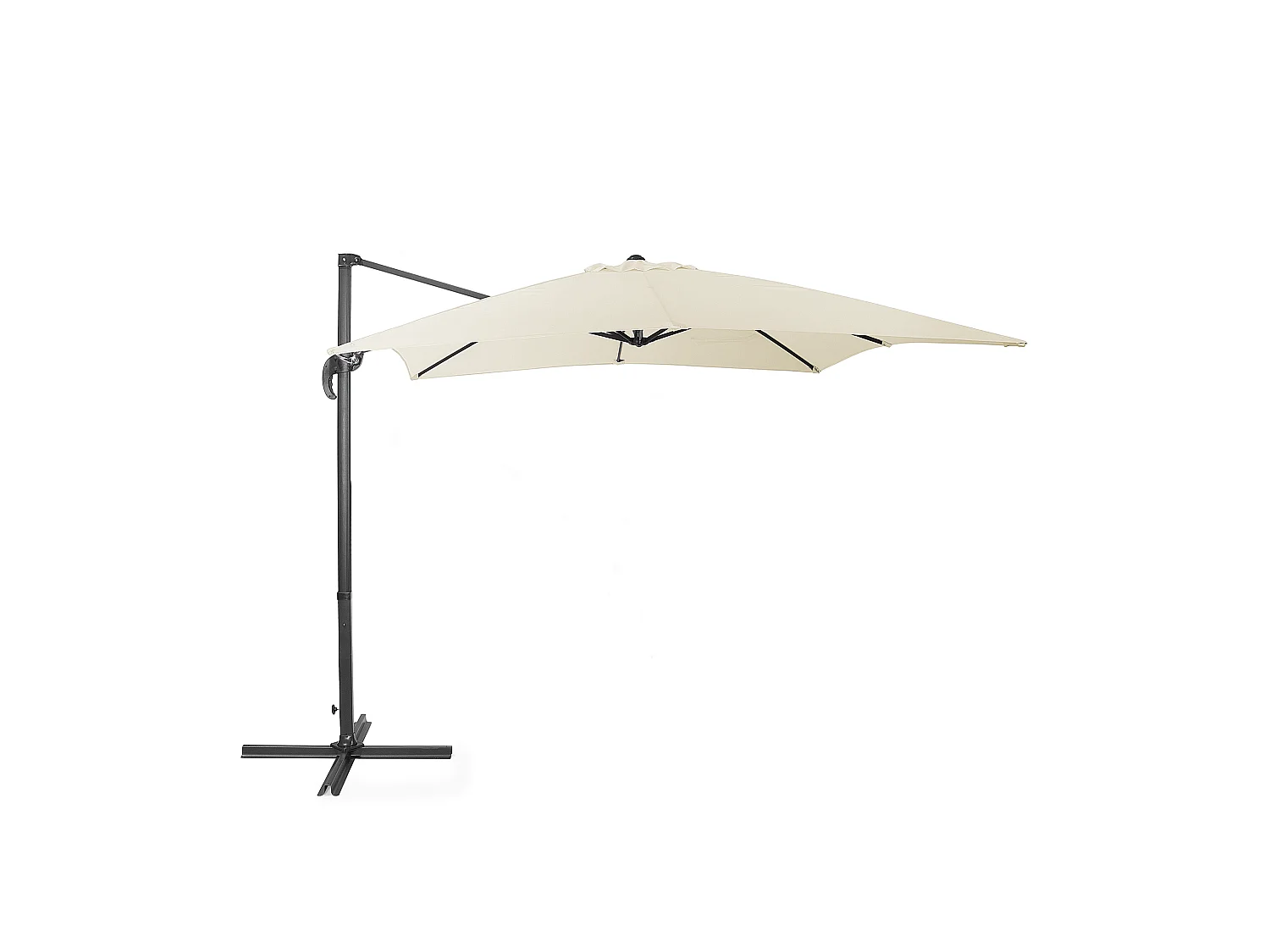 Cantilever parasol 250 cm MONZA Lichtbeige