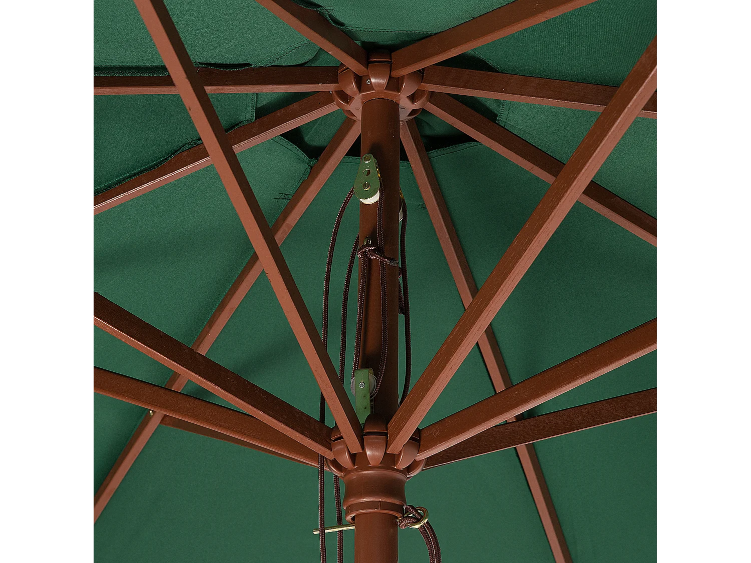 Marktschirm 270 cm TOSCANA Dunkelgrün