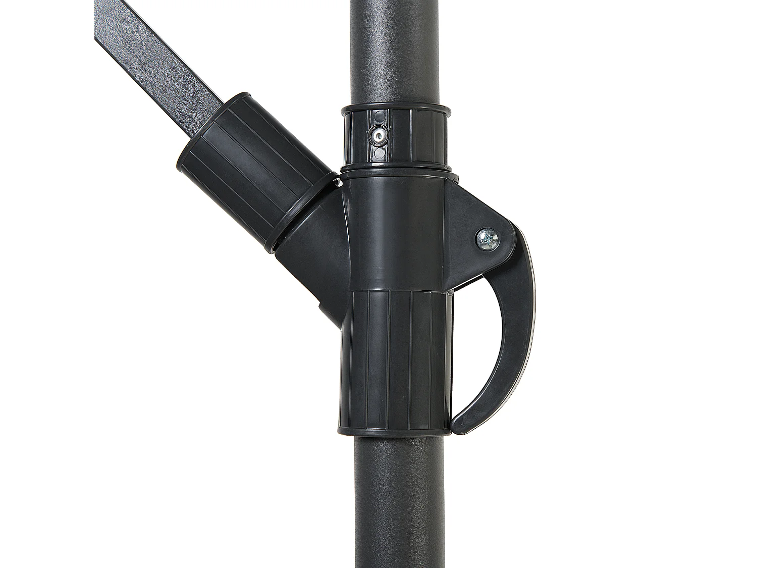 Parasol déporté 268 cm CALABRIA II Gris foncé